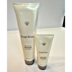Crepe Erase Body Smoothing Pre Treatment 10 oz Large & Small 3.3 oz NEW Set Of 2